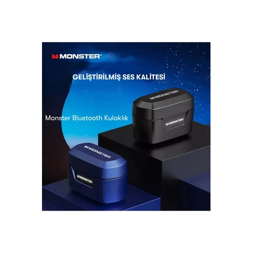 Newface Monster XKT05 Bluetooth Kulaklk - Mavi