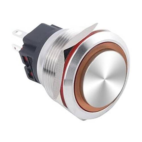 25B-G1-E 25mm kk Yayl Ikl Metal Buton - Sar