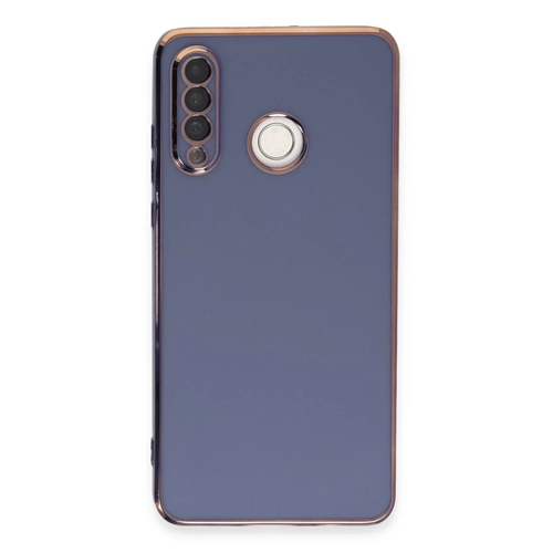 Newface Huawei P30 Lite Klf Volet Silikon - Mavi