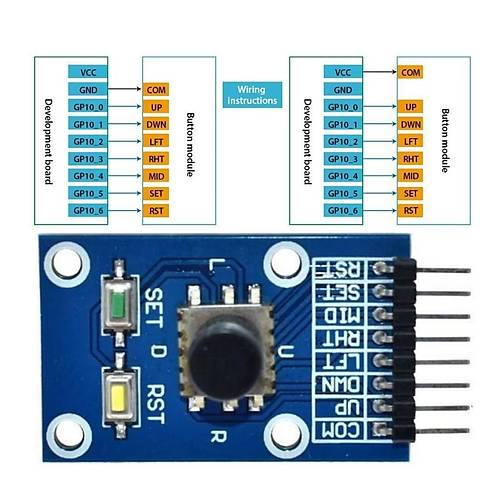 5 Ynl Navigasyon Joystick Modl - 5D Joystick Module