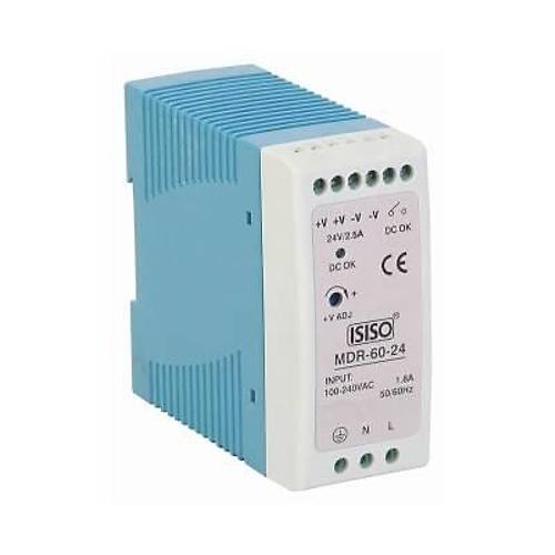 IMDR-60-12 - 60W 12VDC 5A Raya Montajl G Kayna