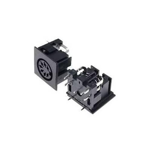 7 Pin Di�i DIN Konnekt�r - Panel Tipi