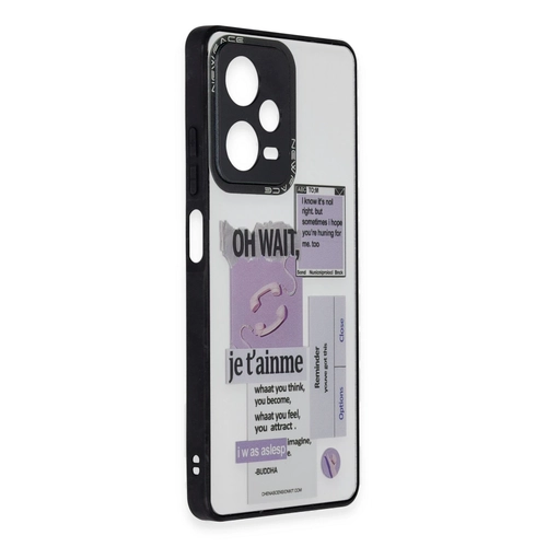 Newface Xiaomi Redmi Note 12 Pro 5G Klf Mirror Desenli Kapak - Mirror - 4