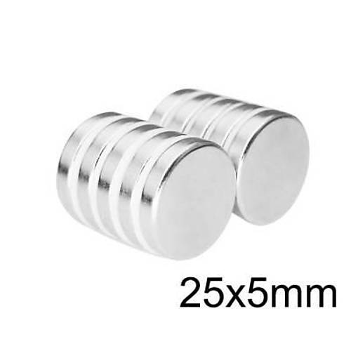 25X5mm Neodyum Gl Mknats - Neodim Magnet
