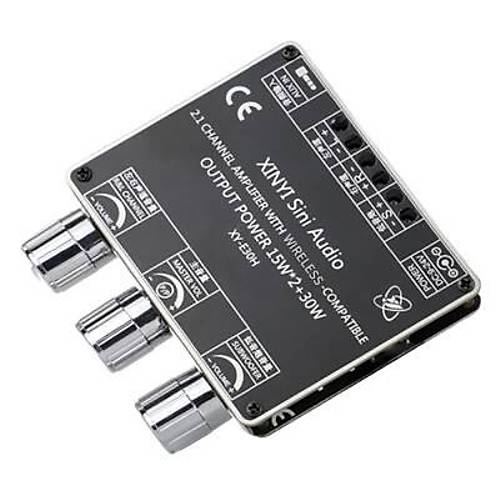 XY-E30H 2x15W + 30W Bluetooth 5.0 2.1 Kanal Amfi Modl