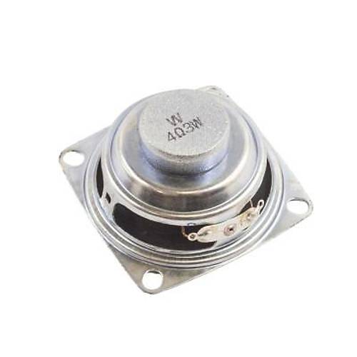 Hoparlr 4 ohm 4? 3W 53x53mm