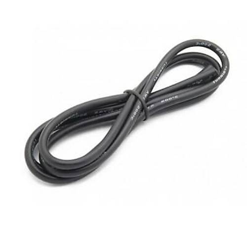 22 AWG Silikon Kablo Siyah - 1 Metre