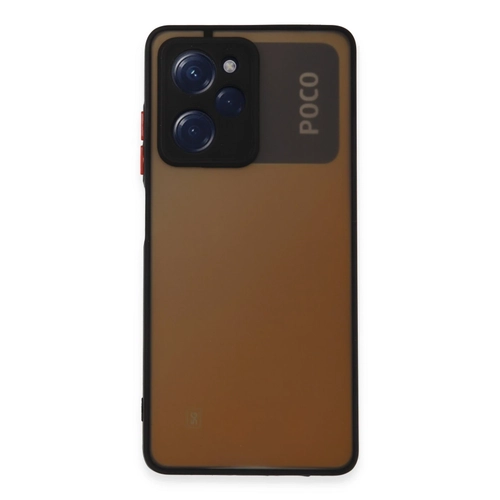 Newface Xiaomi Poco X5 Pro 5G Klf Montreal Silikon Kapak - Siyah