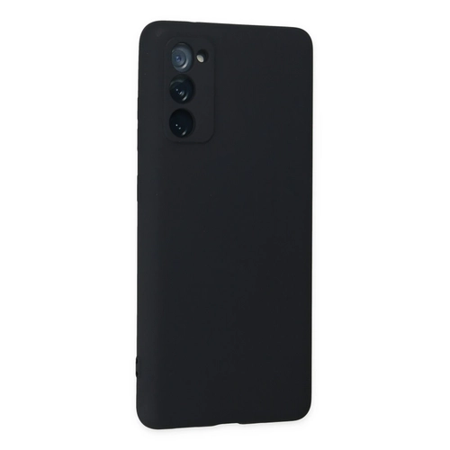 Newface Samsung Galaxy S20 FE Klf Nano ii Kadife Silikon - Lacivert