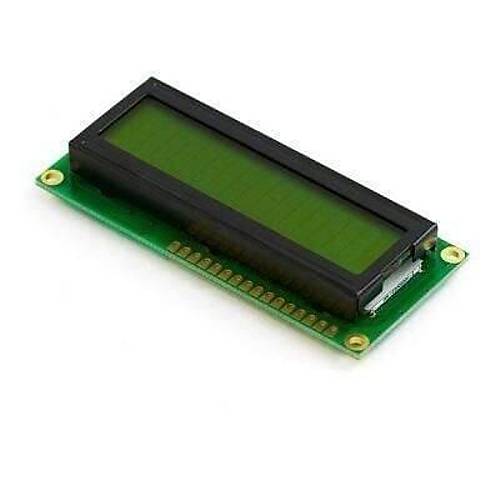 2x16 LCD EKRAN - Yeil