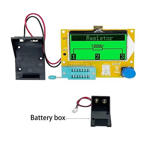 Dijital Transistr Kondansatr Batarya Grafiksel Komponent Test Cihaz LCR-T4