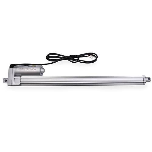 KGRA 24V 400MM 2000N IP65 Hall Sensrl Lineer Motor