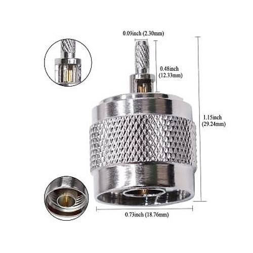 NJ-1.5 N-Tip Erkek Coaxial Konnektr