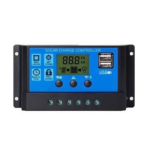 Solar Panel Ak arj Cihaz 30A 12/24V
