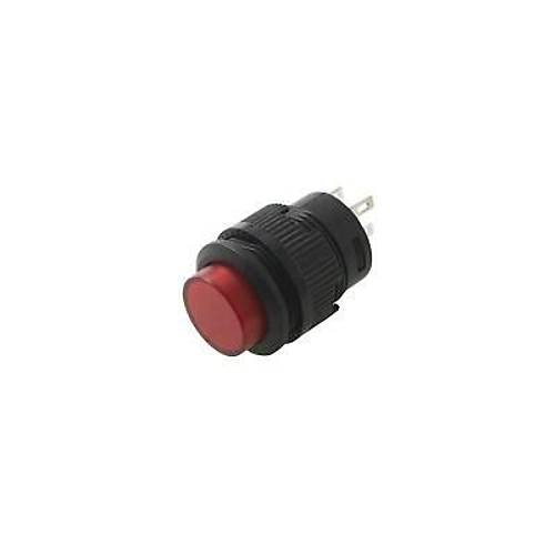 RL16-503A 16MM Plastik 2 Pin Anahtarl Buton Krmz