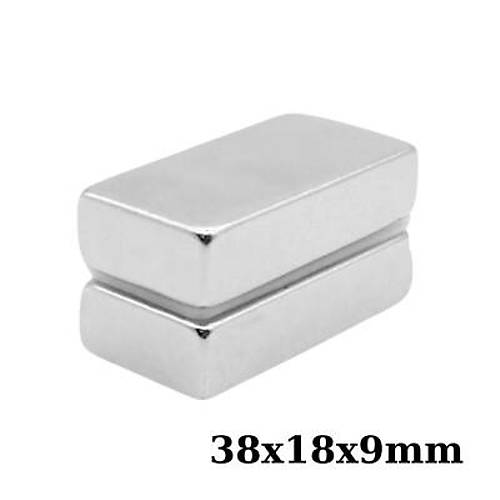38x18x9mm Neodyum Gl Mknats - Neodim Magnet