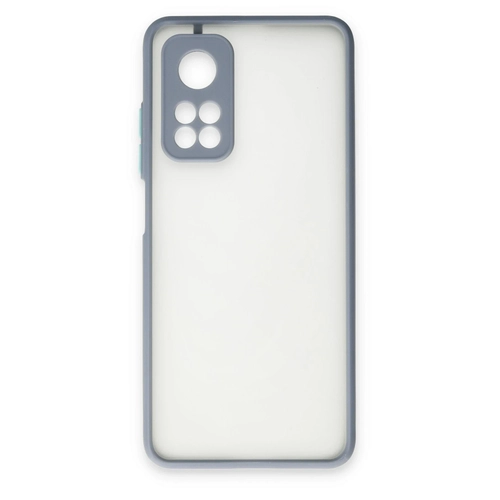 Newface Xiaomi Mi 10T Klf Montreal Silikon Kapak - Gri