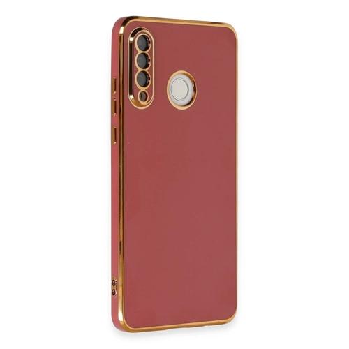 Newface Huawei P30 Lite Klf Volet Silikon - Krmz