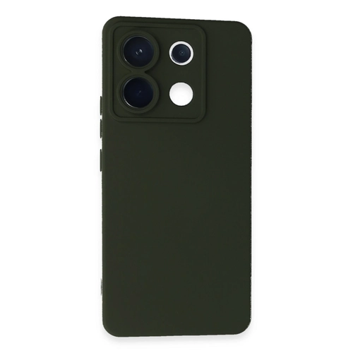 Newface Xiaomi Redmi Note 13 Pro 5G Klf Nano ii Kadife Silikon - Koyu Yeil