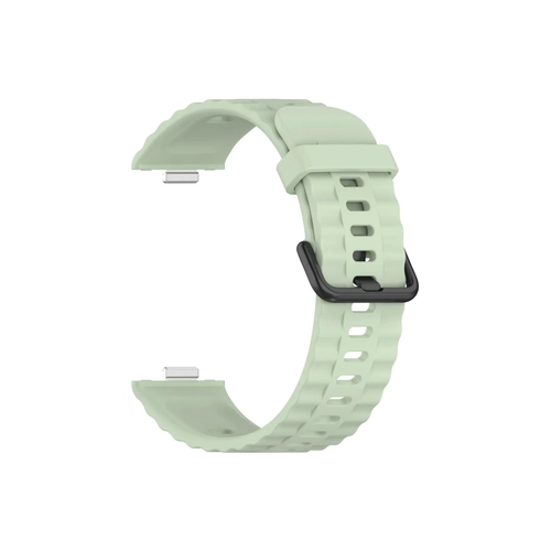 Newface Huawei Watch Fit 3 Klasik Kordon - Ak Yeil