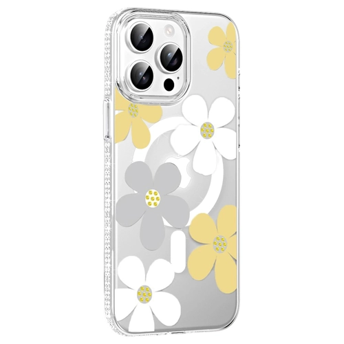 Joko Apple iPhone 15 Pro Max Floral Magsafe Kapak - Sar