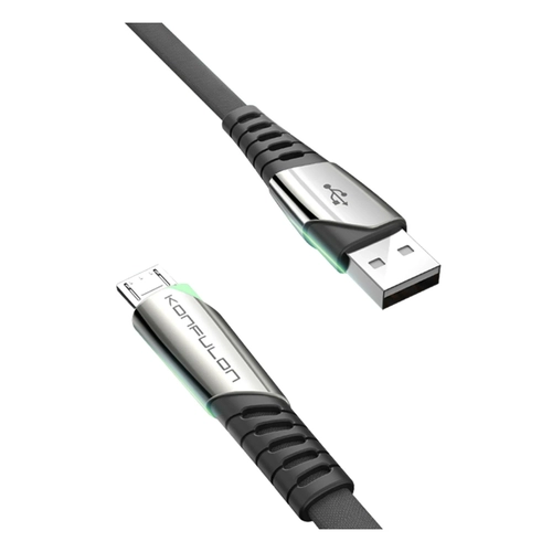 Konfulon DC16 Micro USB Kablo 1M 2.4A - Siyah