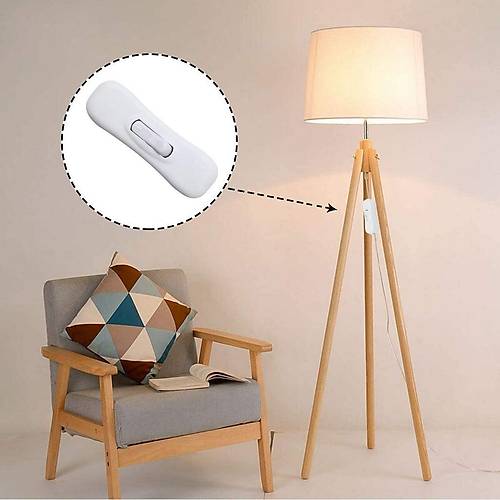 IC-192E Arapuar Anahtar Gece Lambas Anahtar Beyaz