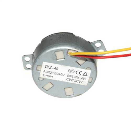 TYZ-49 1 rpm 4W AC Senkron Motor