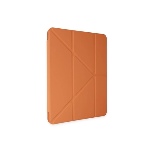 Newface iPad Air 4 10.9 Klf Kalemlikli Mars Tablet Klf - Turuncu