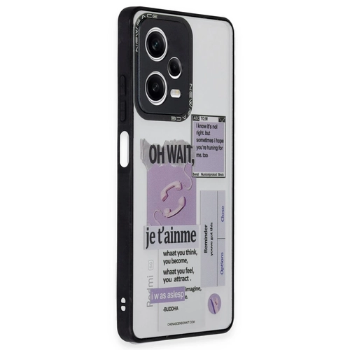 Newface Xiaomi Redmi Note 12 Pro 5G Klf Mirror Desenli Kapak - Mirror - 4