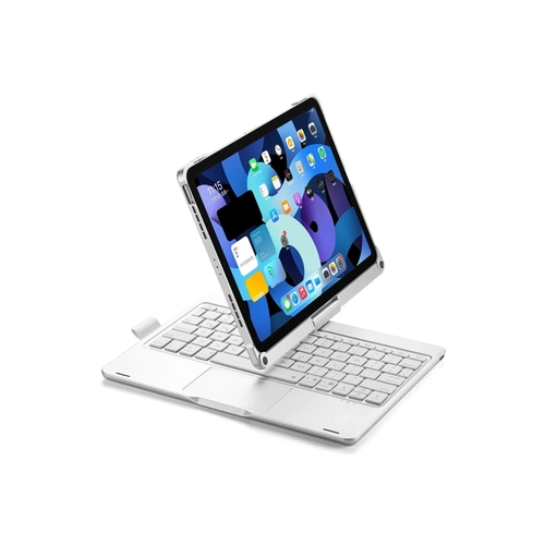 Newface iPad Pro 13 (2024) F13 ATS Klf Magic Dnen Klavyeli Tablet Klf - Gm