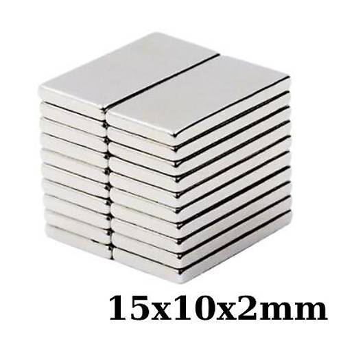 15x10x2mm Neodyum Gl Mknats - Neodim Magnet