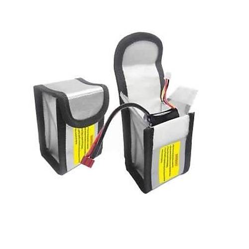 Lipo Pil Yanmaz Koruma antas - 10x8x12cm