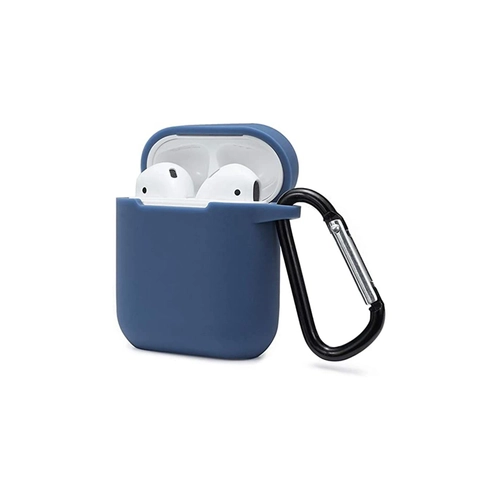 Newface Airpods 2 (2.nesil) Sert Silikon Klf - Lacivert
