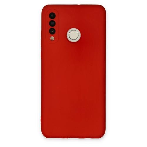 Newface Huawei P30 Lite Klf Nano ii Kadife Silikon - Krmz