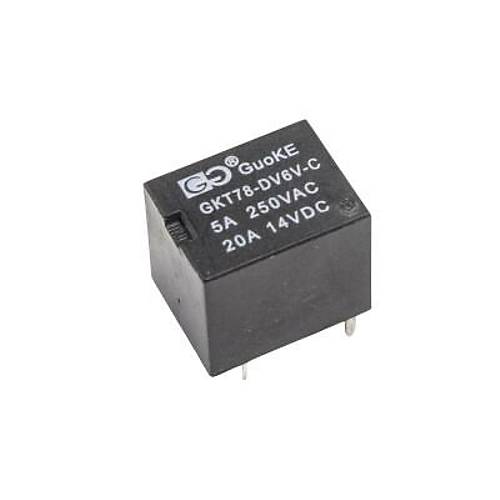 GKT78-DV6V-C 6V 20A R�le 5-Pin