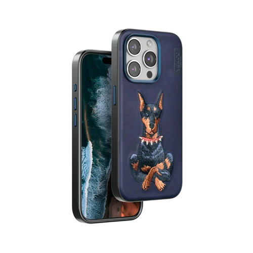 Venco iPhone 14 Pro Max Perma Desenli Kapak - Lacivert