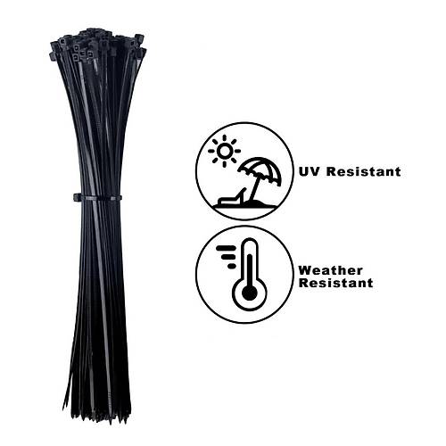 GWEST Kablo Ba GT430ST UV430x4,8mm Ultraviole Siyah (100 adet)