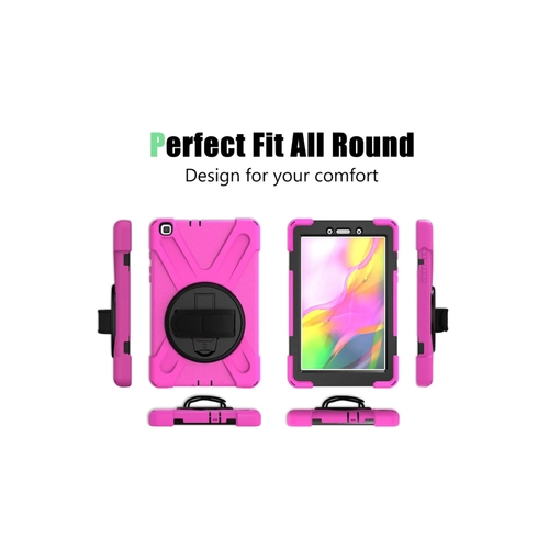 Newface Samsung Galaxy T290 Tab A 8 Klf Amazing Tablet Kapak - Pembe