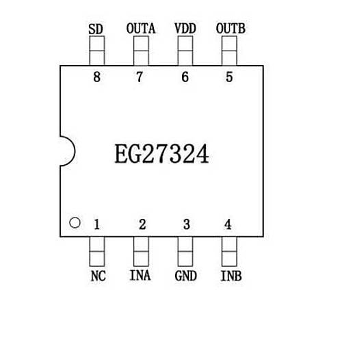 EG27324 SOIC-8 SMD Entegre