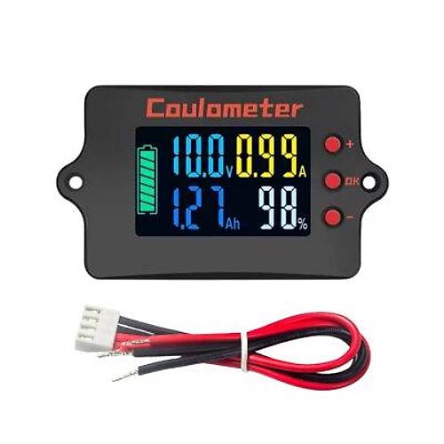 PZEM-037 8-120V 10A Voltmetre Ampermetre - Batarya Kapasite Yneticisi