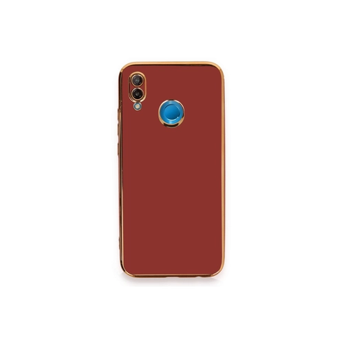 Newface Huawei P20 Lite Klf Volet Silikon - Krmz