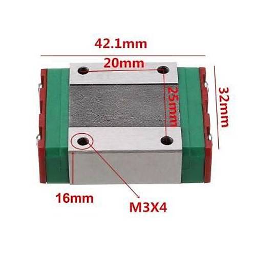 MGN15C Bilyal Rulman Blok - MGN15C Araba