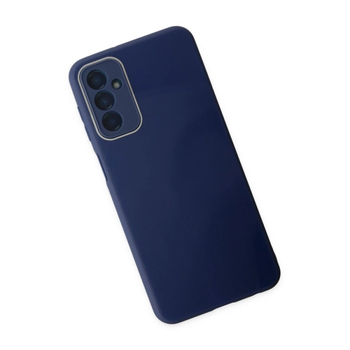 Newface Samsung Galaxy M23 Klf Glass Kapak - Lacivert