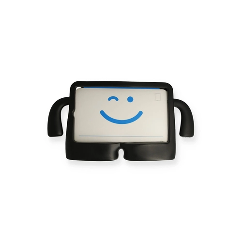 Newface iPad 10.2 (7.nesil) Klf Karakter Tablet Silikon - Siyah