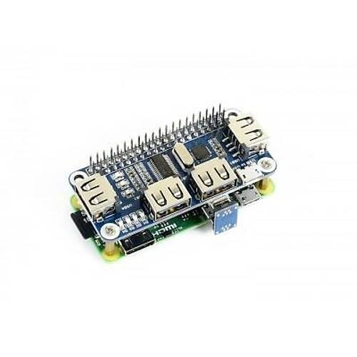 Waveshare 4 Port USB HUB HAT for Raspberry Pi