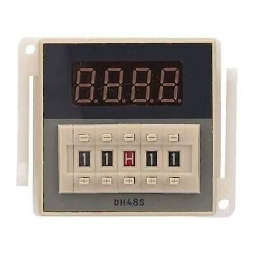 DH48S-1Z 24V Zaman Ayarl Rle Modl - Reset ve Durdurma zellikli