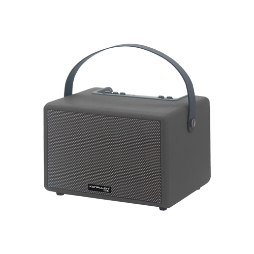 Konfulon F31 50W Srcl 2 Adet Mikrofonlu BT 5.2 Kablosuz Hoparlr - Siyah