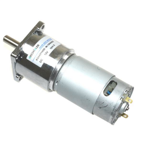 KGA42 12V 5rpm 42mm Redktrl Flanl Uzun Dc Motor