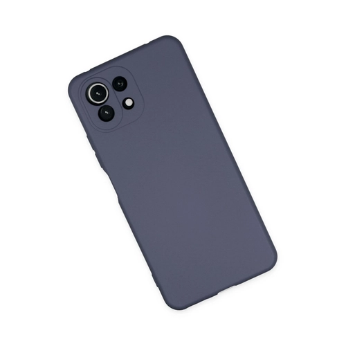 Newface Xiaomi M 11 Lite Klf Nano ii Kadife Silikon - Gri